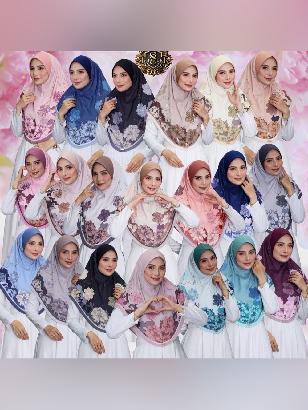 Muslim modest  Ready-to-Wear Hijab Adult Breathable Instant Hijab scarf Islamic - Picture 3 of 3